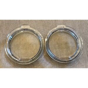 Lot of 2 YETI‎ Replacement Lids for 30oz Tumbler Travel Cup Clear